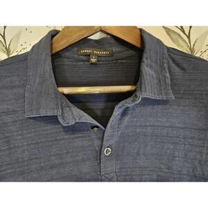 Robert Barakett Shirt Dark Blue Mens Size L Polo